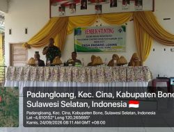 Dukung Penanganan Stunting, Danramil 1407-12/Cina Hadiri Rembuk Stunting di Desa Padang Loang
