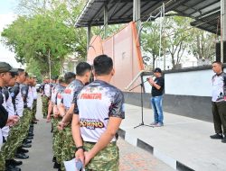 Jelang Pesta Rakyat HUT Ke 81 TNI, Panitia Lomba Domino Matangkan Persiapan