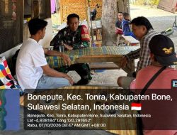 Komsos Di Dusun Sanrangeng, Babinsa Ramil 16 Tonra Kodim 1407/Bone Serap Aspirasi Dan Informasi Warga