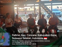 Bangun Komunikasi Dua Arah, Babinsa Ramil 03 Cenrana Kodim 1407/Bone Sambangi Masyarakat Pallime