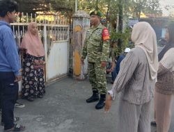Menyapa Warga, Mendengar Aspirasi : Babinsa Ramil 07 Tanete Riattang Kodim 1407/Bone Gelar Komsos