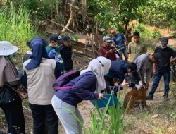 Perkuat Perlindungan Kesehatan Hewan, Babinsa Koramil 19 Kahu Kodim 1407 Bone Kawal Vaksinasi Rabies