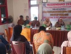 Membangun Desa Lewat Kebersamaan, Babinsa Cenrana Kodim 1407/Bone Hadiri Forum Musyawarah Warga