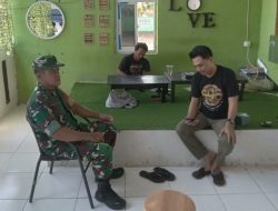 Bukan Sekadar Bertugas, Babinsa Koramil 14-Libureng Kodim 1407/Bone Bangun Persaudaraan Lewat Komunikasi Sosial