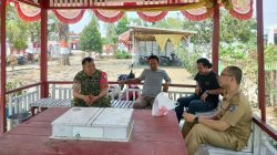 Babinsa Koramil 1407-13/Sibulue Bangun Komunikasi, Pererat Hubungan TNI Dengan Pemerintah Dan Warga
