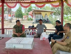 Babinsa Koramil 1407-13/Sibulue Bangun Komunikasi, Pererat Hubungan TNI Dengan Pemerintah Dan Warga